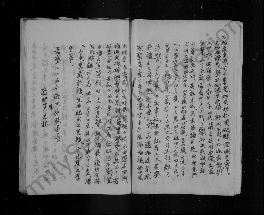 图片[4]-山西晋城阳城县润城张氏家谱电子版PDF下载-中华家谱网