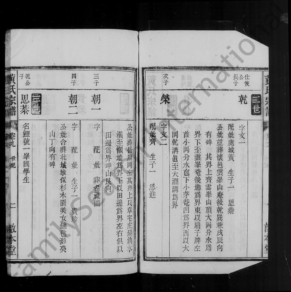 图片[7]-安徽桐城谢河黄氏宗谱（敦本堂）电子版PDF下载-中华家谱网