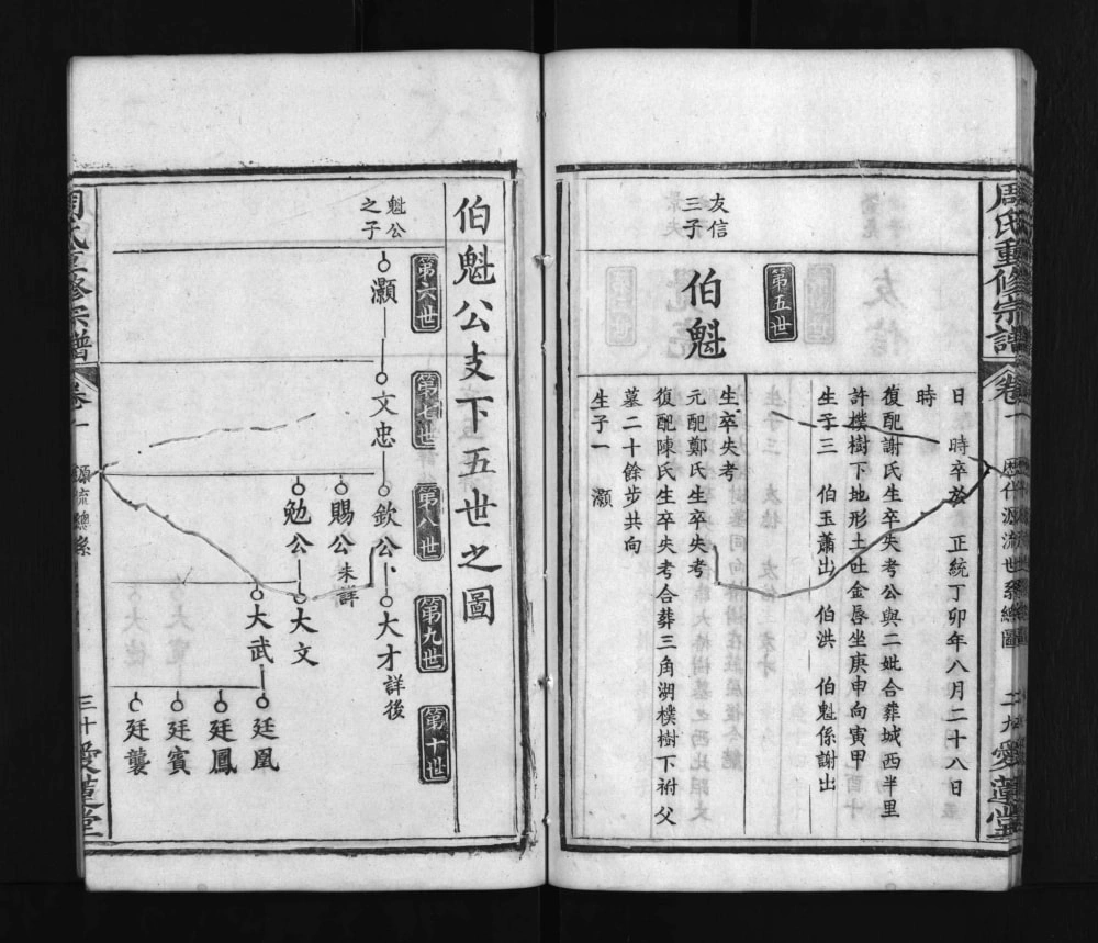 图片[6]-湖北麻城周氏重修宗谱（爱莲堂）电子版PDF下载-中华家谱网