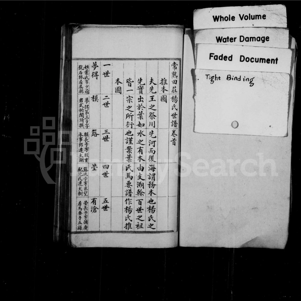 图片[2]-江苏张家港田庄杨氏世谱电子版PDF下载-中华家谱网