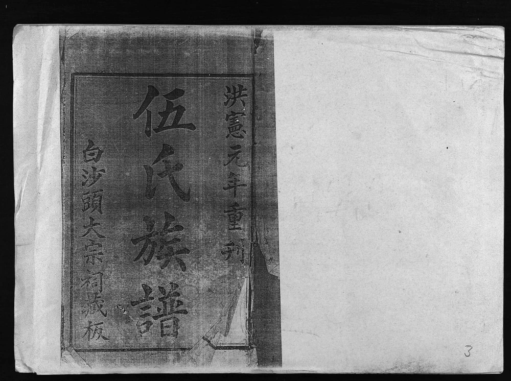图片[1]-海南文昌伍氏族谱（忠孝堂）电子版PDF下载-中华家谱网