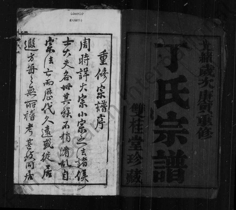 图片[1]-江苏无锡陈墅丁氏家乘（双桂堂）电子版PDF下载-中华家谱网