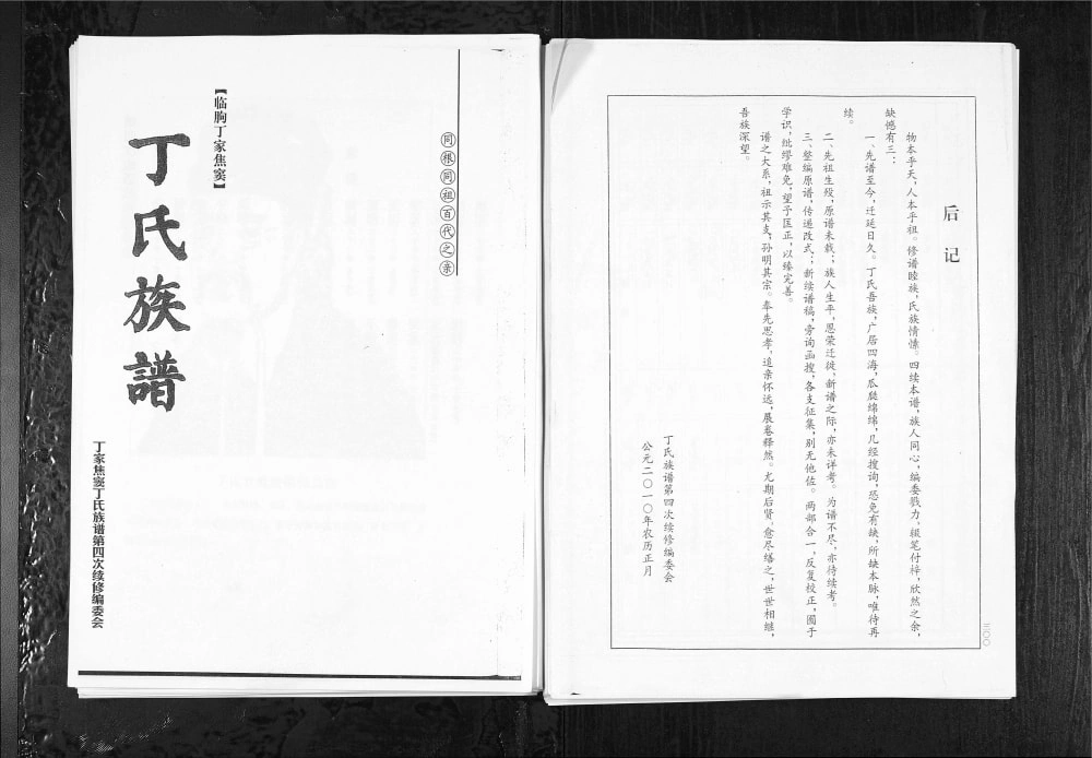 图片[1]-山东潍坊临朐丁家焦窦丁氏族谱电子版PDF下载-中华家谱网