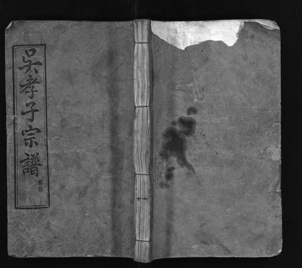 图片[1]-湖北武汉吴孝子宗谱（让德堂）电子版PDF下载-中华家谱网