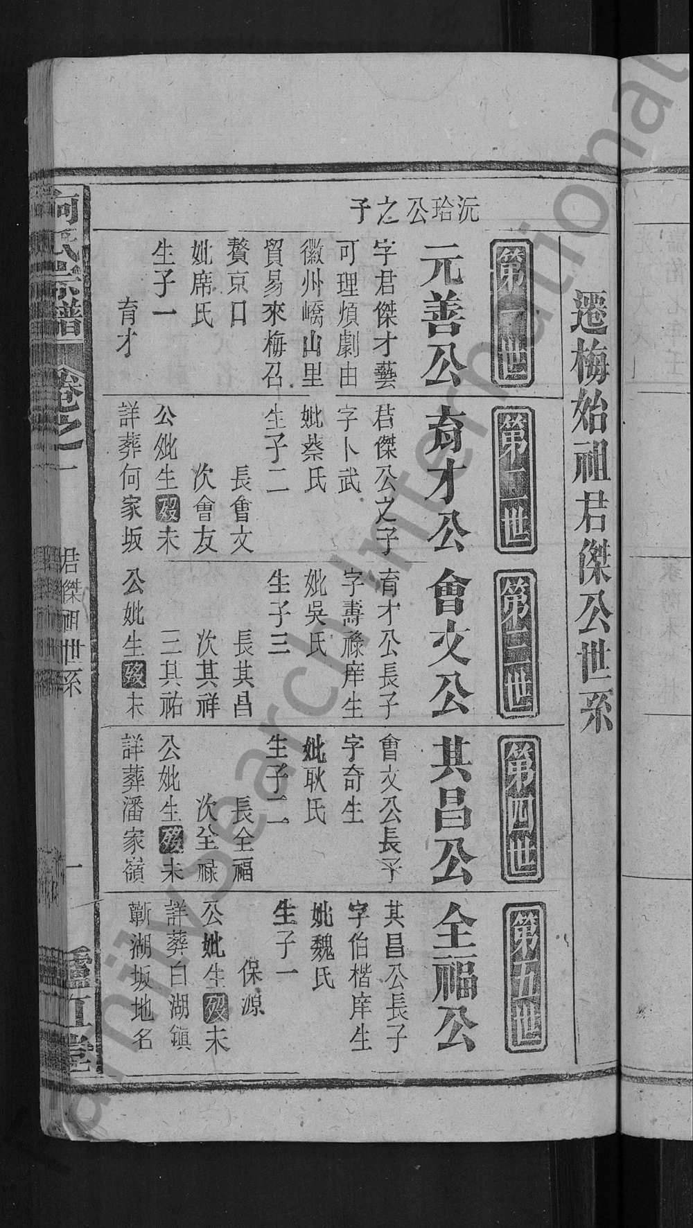图片[6]-湖北黄冈黄梅县何氏宗谱（庐江堂）电子版PDF下载-中华家谱网