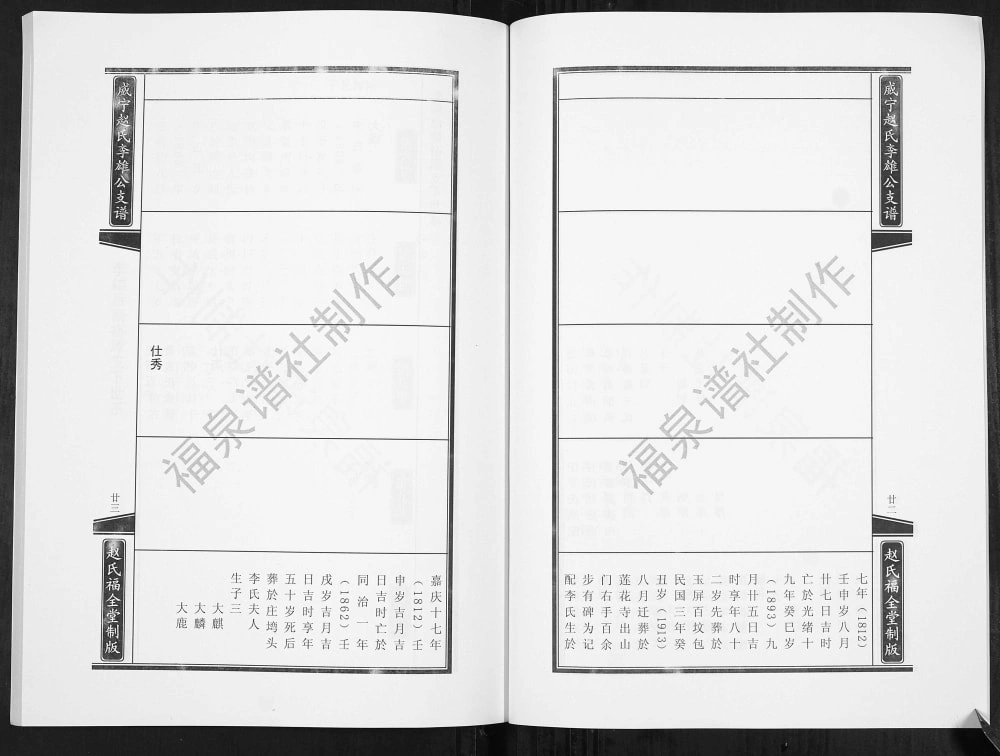 图片[8]-贵州毕节威宁赵氏李雄公支谱（福全堂）电子版PDF下载-中华家谱网