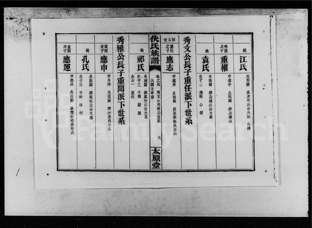 图片[7]-湖南汨罗伏氏族谱（太原堂）电子版PDF下载-中华家谱网
