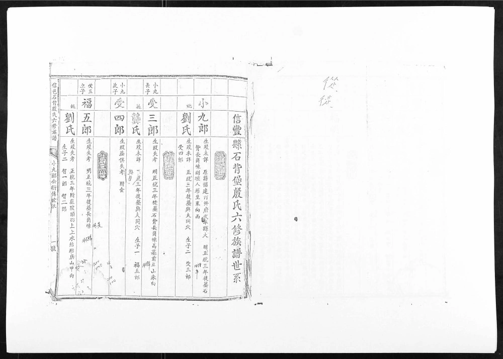 图片[5]-江西赣州信丰县信邑石背殷氏六修族谱电子版PDF下载-中华家谱网