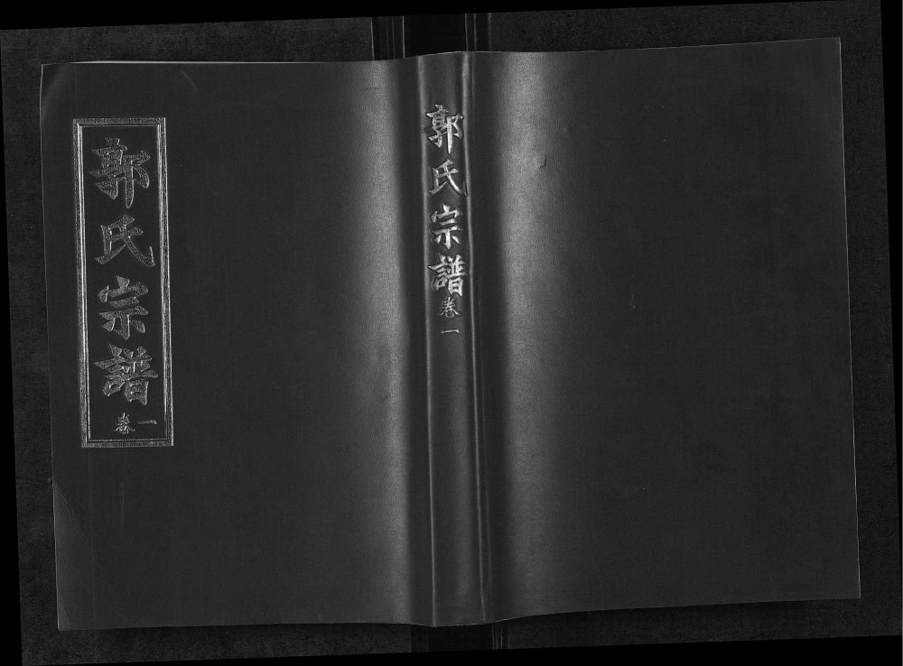图片[1]-湖北武汉黄陂区郭氏宗谱电子版PDF下载-中华家谱网