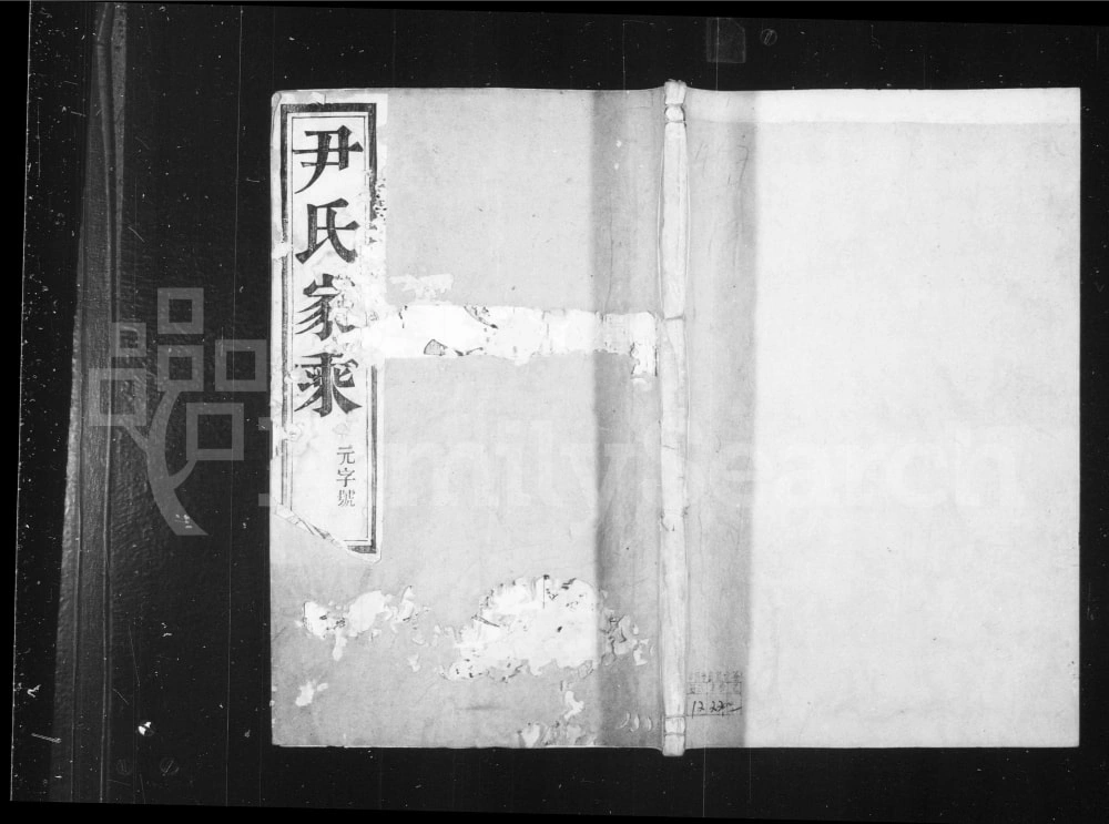 图片[1]-江苏镇江丹徒区尹氏族谱（肆好堂）电子版PDF下载-中华家谱网