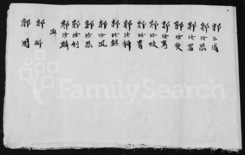 图片[4]-山西长治沁县郭氏家谱电子版PDF下载-中华家谱网