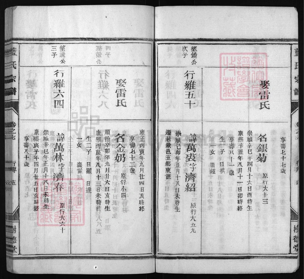 图片[8]-浙江丽水蓝氏宗谱（树德堂、种玉堂）电子版PDF下载-中华家谱网