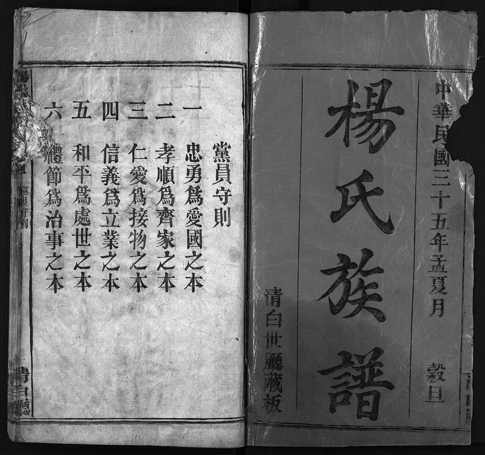 图片[2]-湖北麻城杨氏族谱（青白厅）电子版PDF下载-中华家谱网