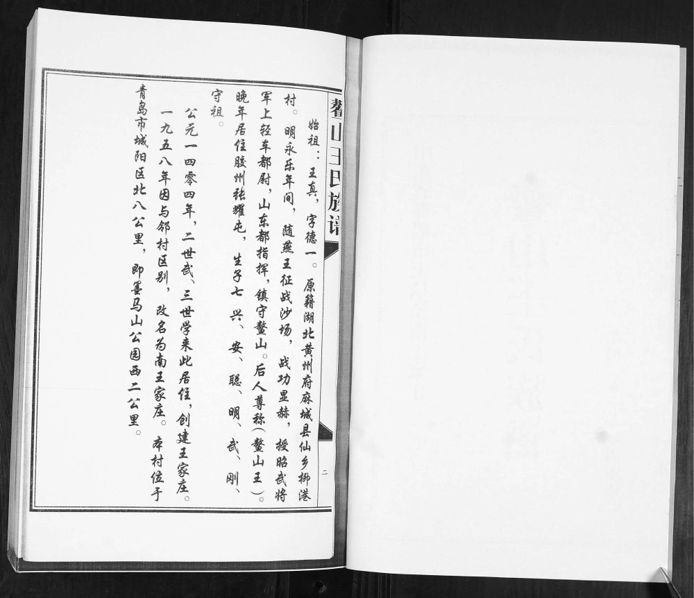图片[3]-山东青岛即墨大信镇南王家庄鳌山王氏族谱电子版PDF下载-中华家谱网