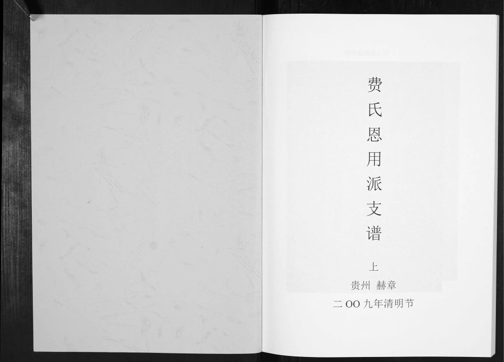 图片[2]-贵州毕节赫章县费氏恩用派支谱电子版PDF下载-中华家谱网