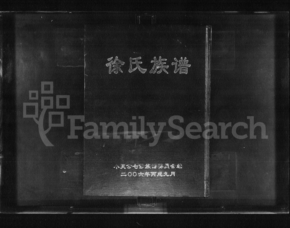 图片[1]-湖南益阳徐氏族谱电子版PDF下载-中华家谱网