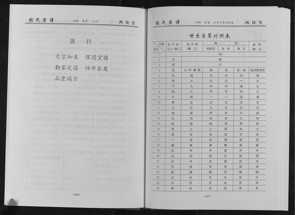图片[4]-湖北武汉新洲区黄冈张户岭纳庵公张氏宗谱隆四公站桥支系（两铭堂）电子版PDF下载-中华家谱网