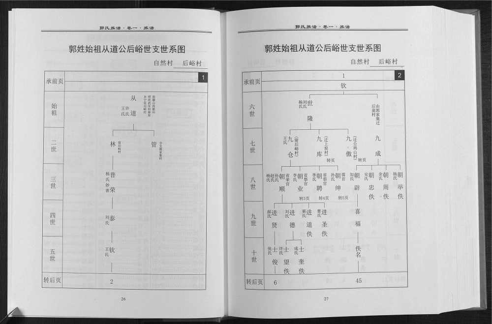 图片[5]-山西临汾乡宁县后峪上窑公鸡山郭家集郭氏族谱电子版PDF下载-中华家谱网