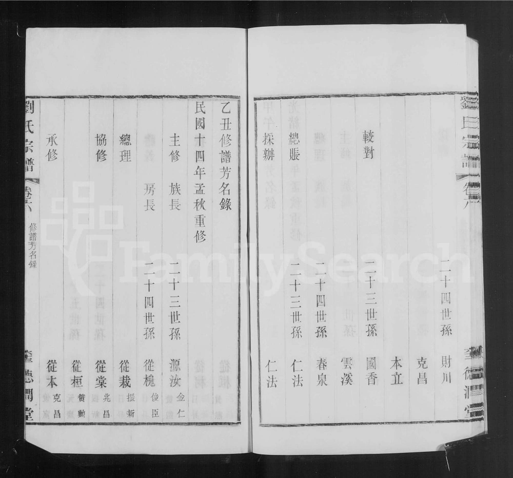 图片[3]-江苏江阴花塘刘氏宗谱（德润堂）电子版PDF下载-中华家谱网