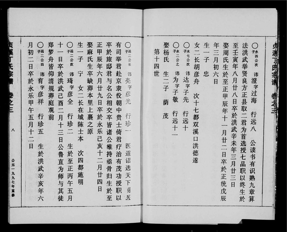 图片[8]-浙江丽水缙云县江沿丁氏宗谱电子版PDF下载-中华家谱网