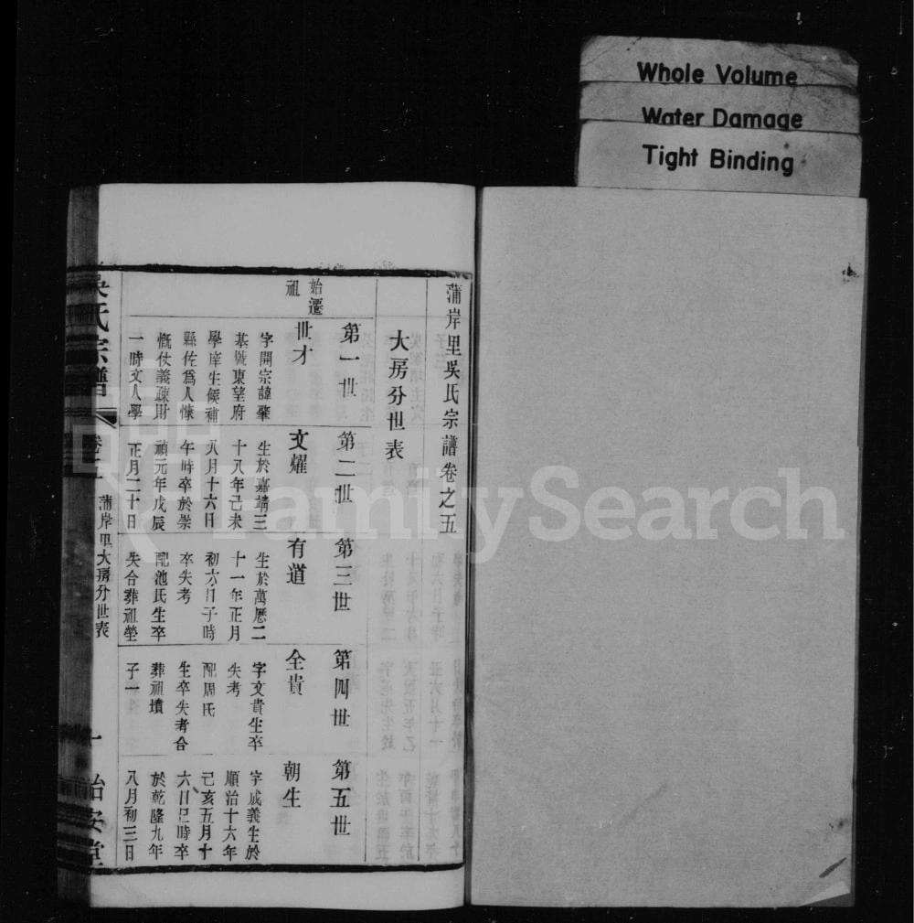 图片[2]-江苏常州蒲岸里吴氏宗谱（诒安堂）电子版PDF下载-中华家谱网