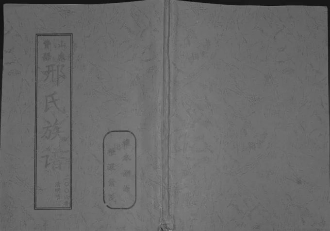 山东临沂费县邢氏族谱电子版PDF下载-中华家谱网