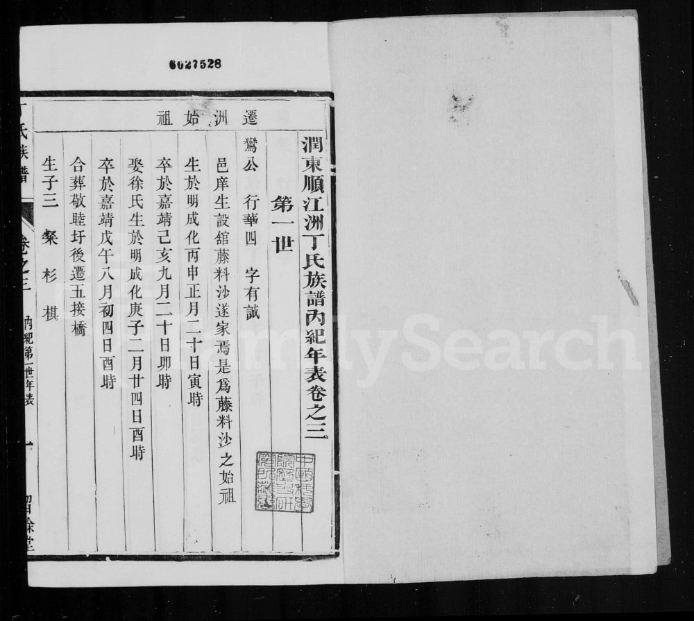 图片[3]-江苏镇江润东顺江洲丁氏家乘（留余堂）电子版PDF下载-中华家谱网