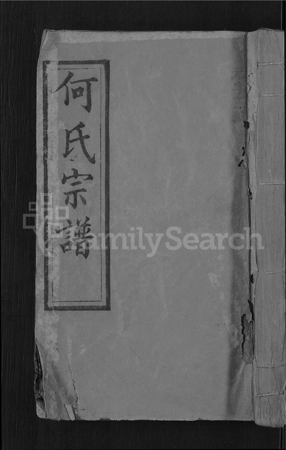 图片[1]-湖北黄冈何氏宗谱（本源堂）电子版PDF下载-中华家谱网
