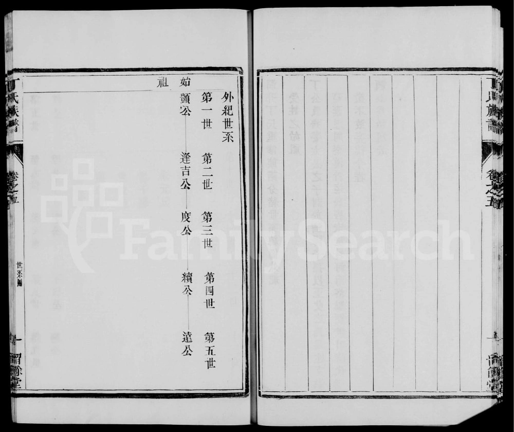 图片[5]-江苏镇江润邗丁氏重修族谱（留余堂）电子版PDF下载-中华家谱网