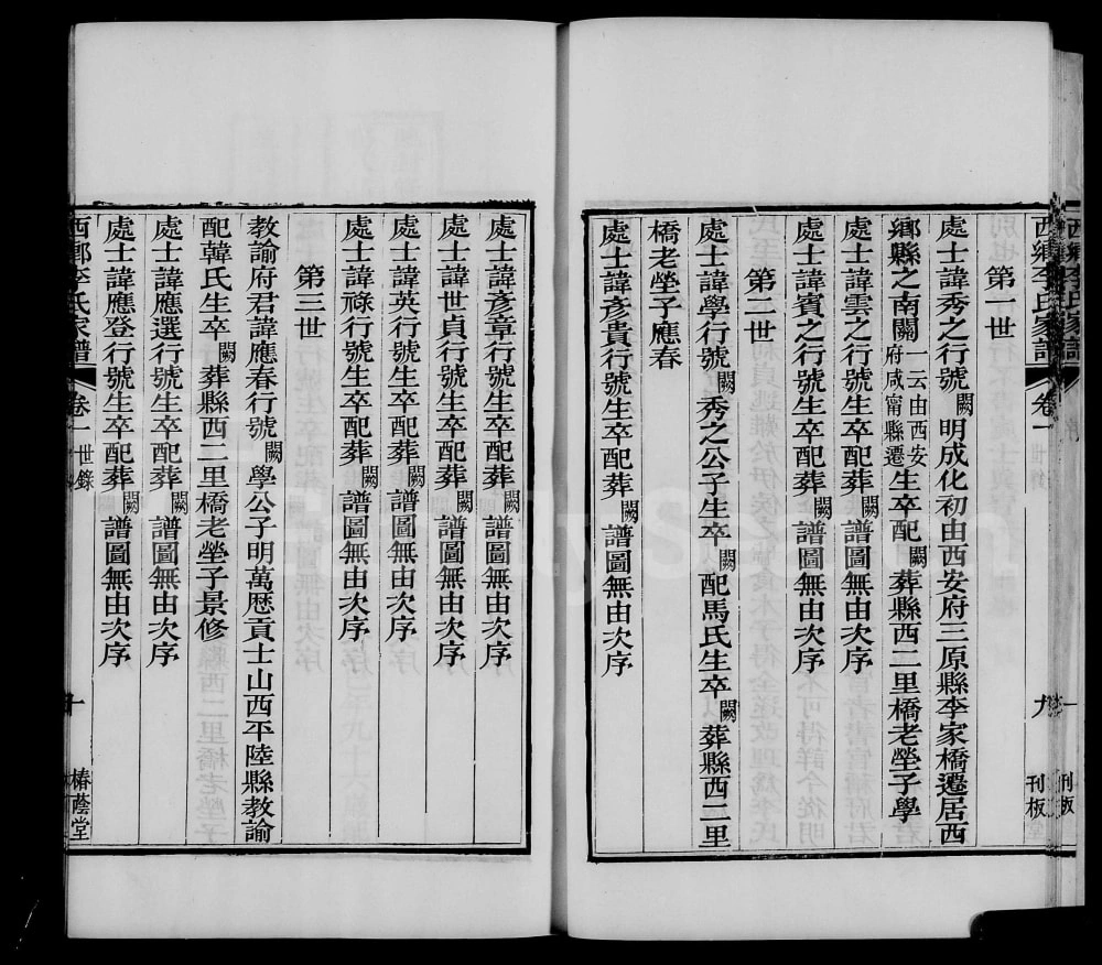 图片[6]-陕西汉中西乡李氏家谱（椿荫堂）电子版PDF下载-中华家谱网