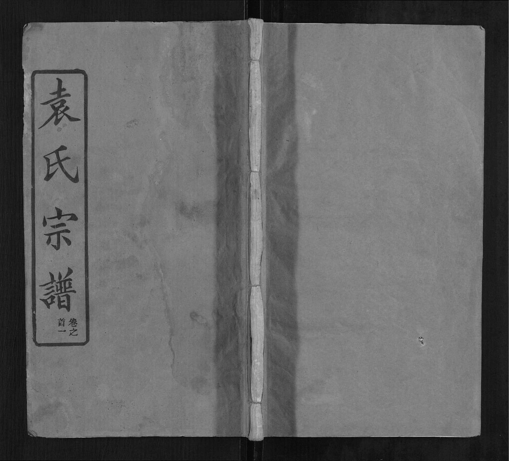 图片[1]-湖北武汉新洲区袁氏宗谱（卧雪堂）电子版PDF下载-中华家谱网