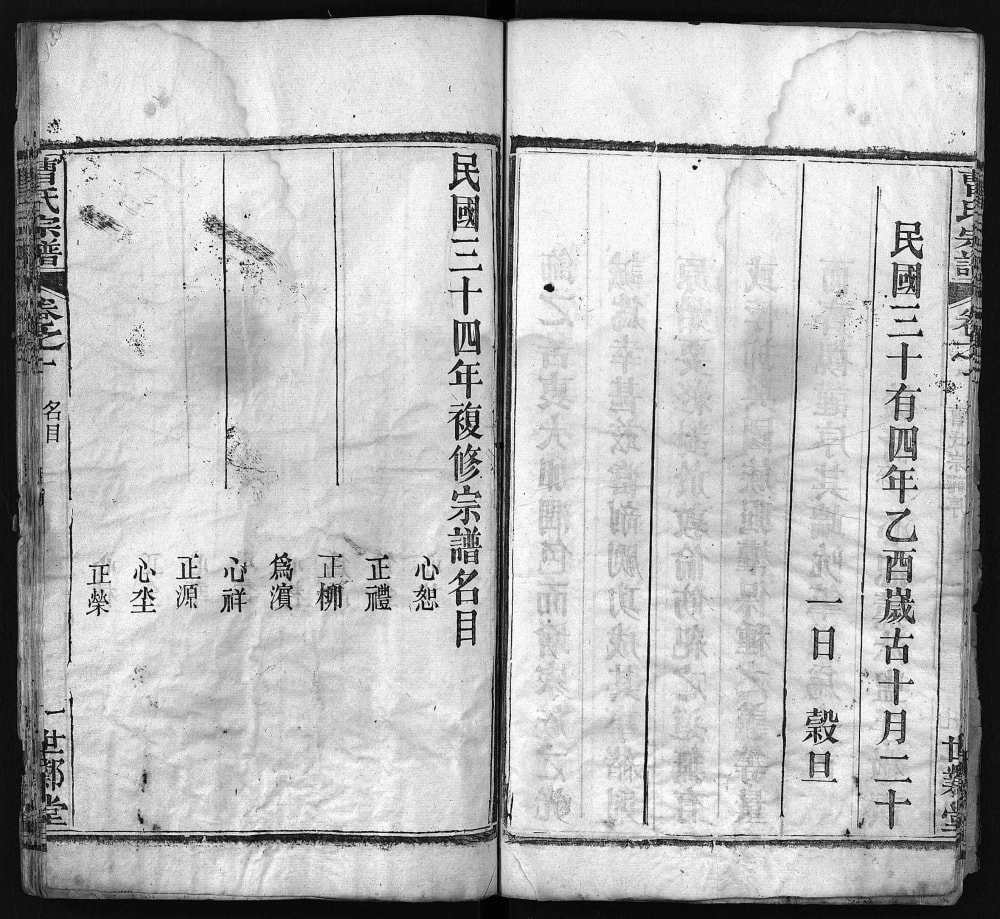 图片[3]-湖北麻城曹氏宗谱（世邺堂）电子版PDF下载-中华家谱网