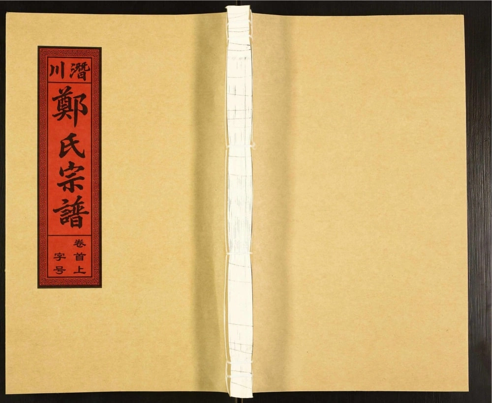 图片[1]-安徽合肥庐江县潜川郑氏宗谱（宗周堂）电子版PDF下载-中华家谱网