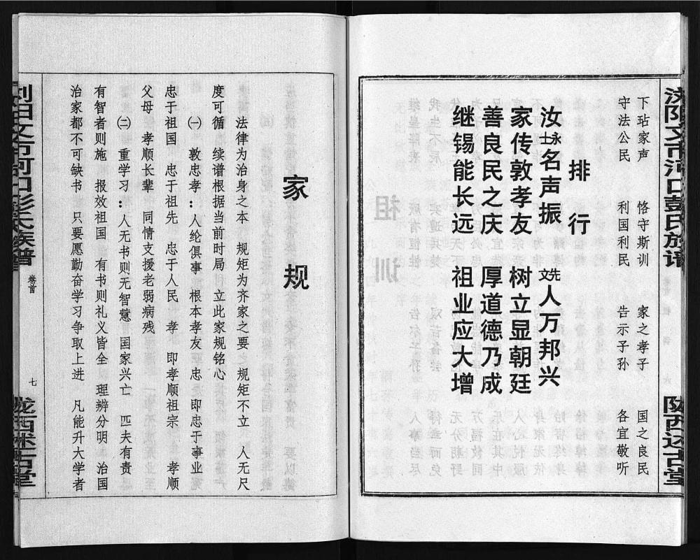 图片[3]-湖南浏阳文市河口彭氏族谱（陇西述古堂）电子版PDF下载-中华家谱网