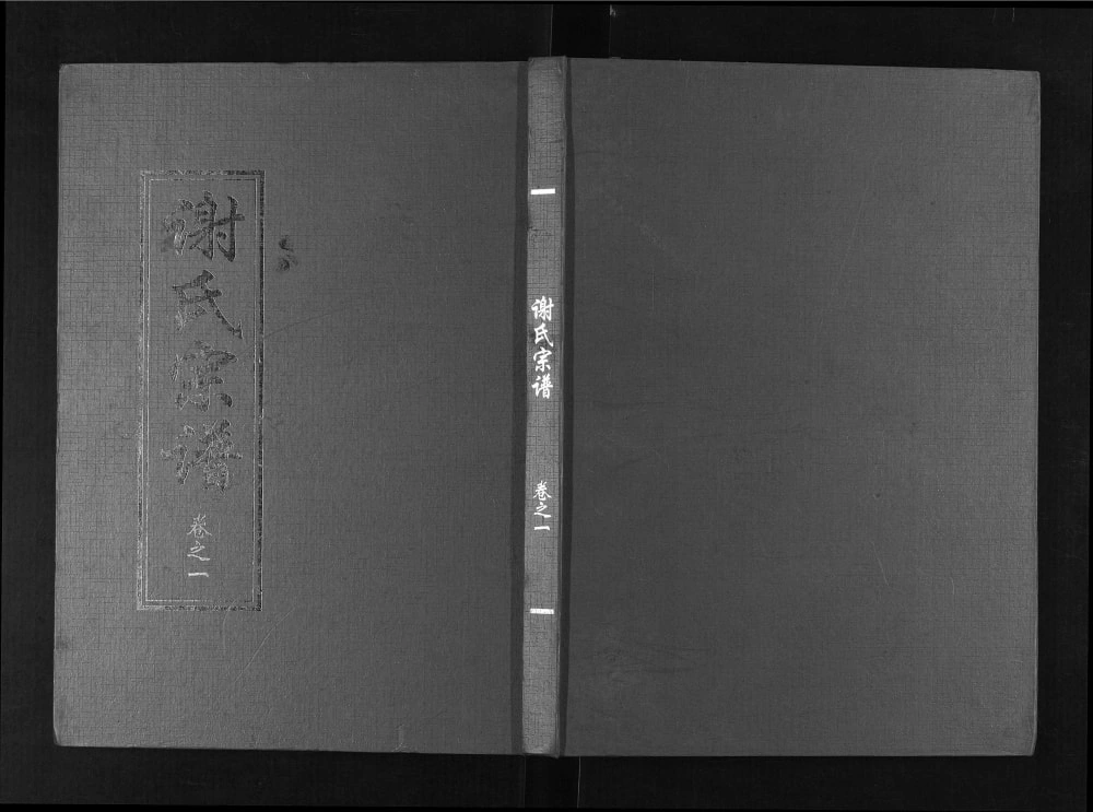 图片[1]-湖北谢氏通谱（宝树堂）电子版PDF下载-中华家谱网