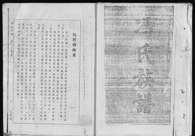 海南万宁冯氏族谱(纪善堂)电子版PDF下载-中华家谱网