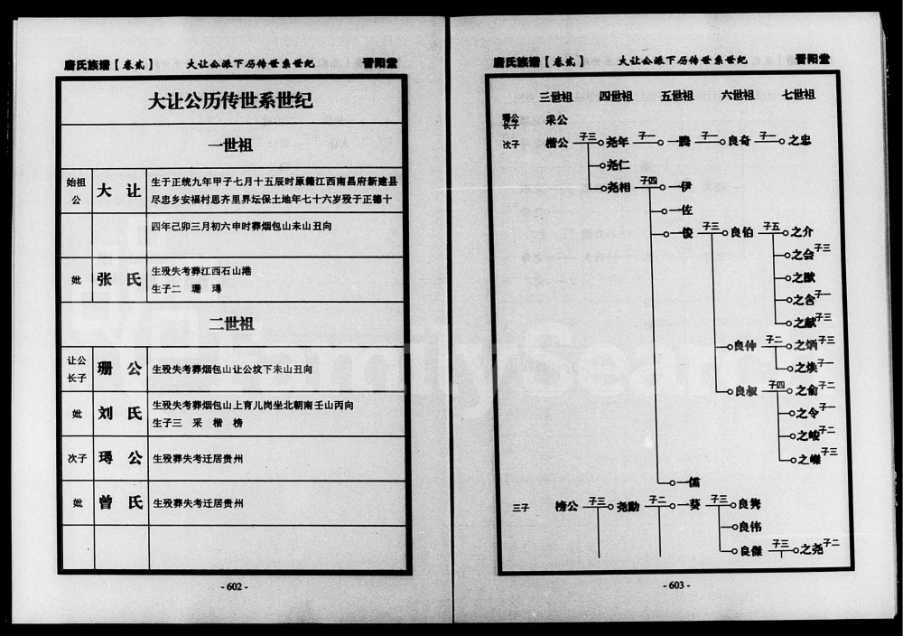 图片[4]-湖南常德津临安澧唐氏族谱（晋阳堂）电子版PDF下载-中华家谱网