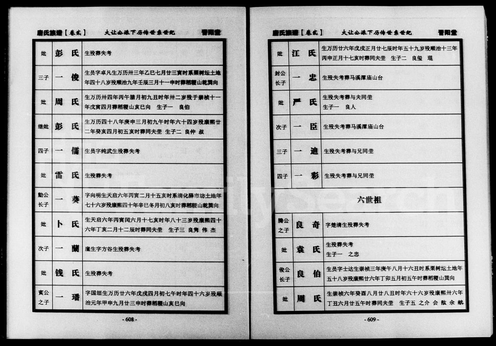 图片[7]-湖南常德津临安澧唐氏族谱（晋阳堂）电子版PDF下载-中华家谱网