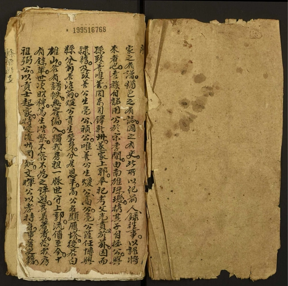 图片[1]-广东云浮新兴县冯氏家谱电子版PDF下载-中华家谱网