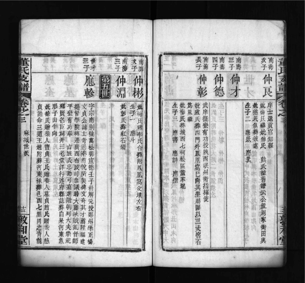 图片[5]-湖北麻城董氏支谱（敦和堂）电子版PDF下载-中华家谱网