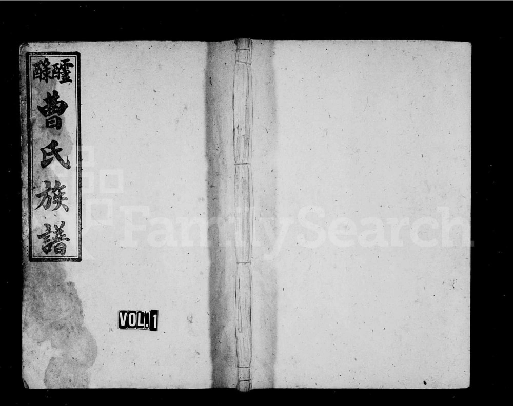 图片[1]-湖南资兴醽醁曹氏族谱电子版PDF下载-中华家谱网