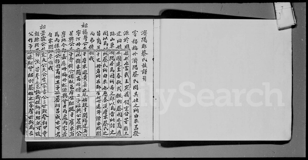 图片[3]-广东梅州梅县济阳郡蔡氏族谱电子版PDF下载-中华家谱网
