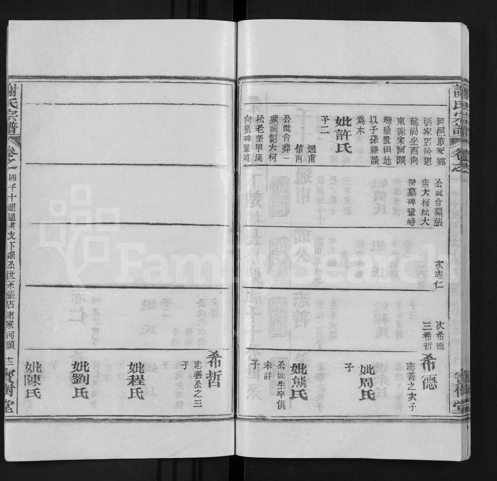 图片[6]-湖北黄冈谢氏宗谱（宝树堂）电子版PDF下载-中华家谱网
