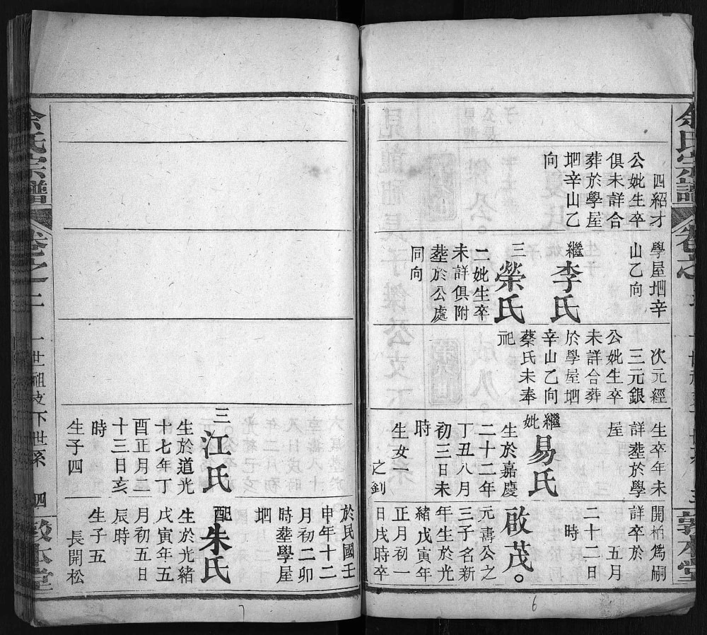 图片[8]-湖北黄冈余氏宗谱（敦本堂）电子版PDF下载-中华家谱网