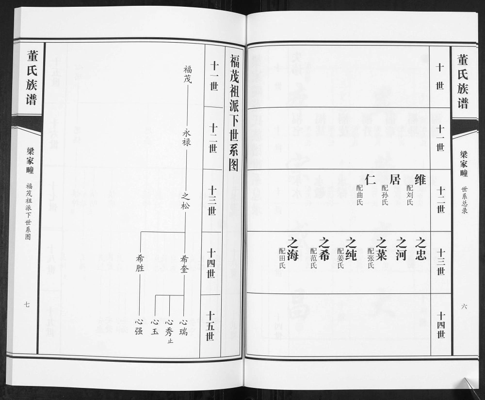 图片[6]-山东青岛即墨华山梁家疃董氏族谱电子版PDF下载-中华家谱网