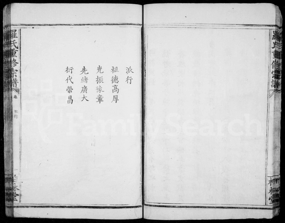 图片[3]-湖北大冶罗氏重修族谱（柏林堂）电子版PDF下载-中华家谱网