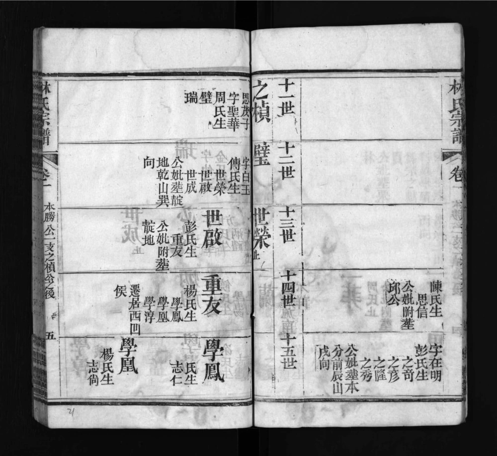 图片[8]-湖北麻城西陵林氏续修宗谱（问礼堂）电子版PDF下载-中华家谱网