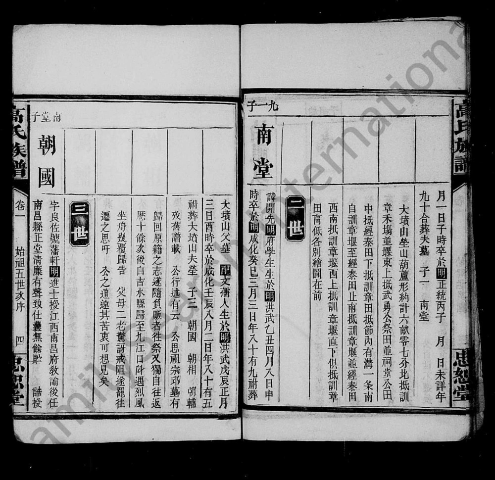 图片[8]-湖北荆州公安县高氏族谱（忠恕堂）电子版PDF下载-中华家谱网