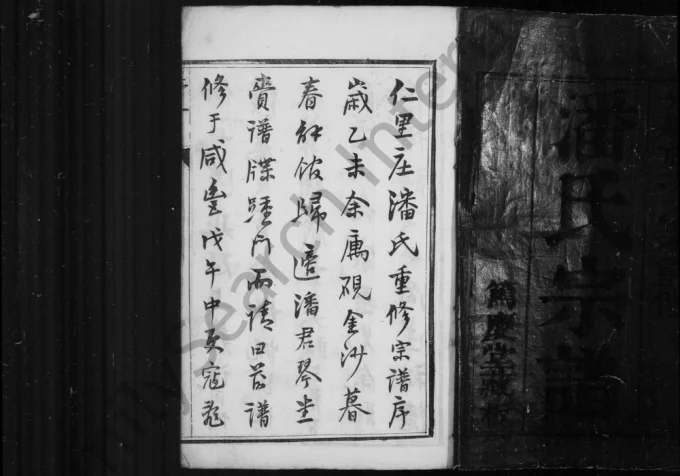 江苏丹阳云阳仁里庄潘氏宗谱(笃庆堂)电子版PDF下载-中华家谱网