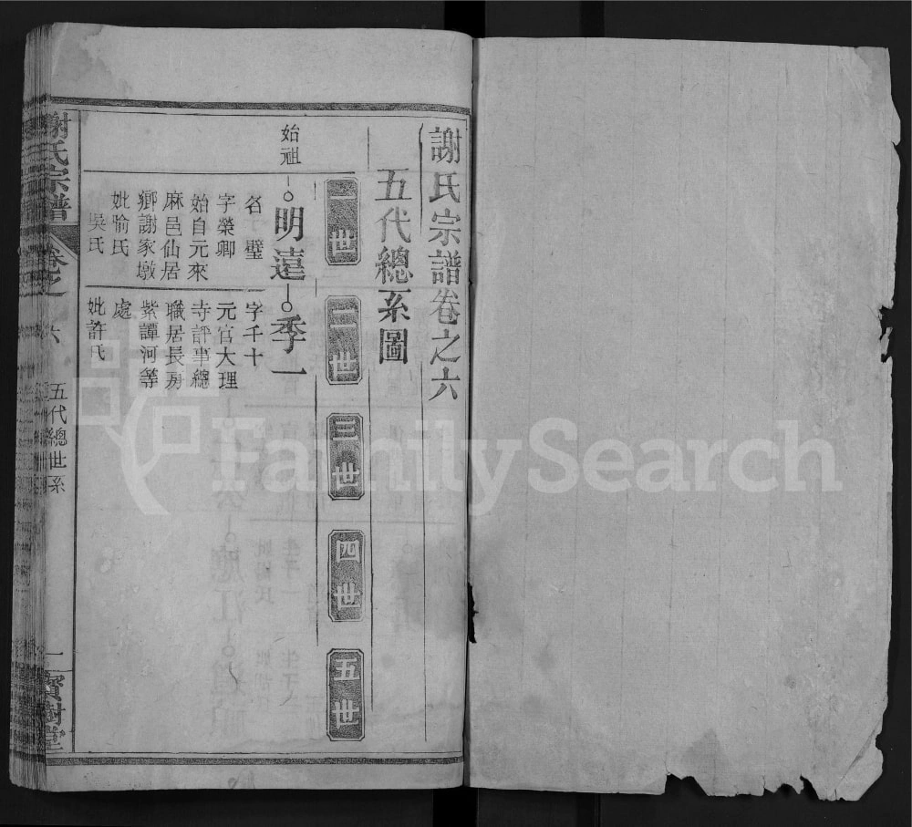 图片[4]-湖北麻城谢氏宗谱（宝树堂）电子版PDF下载-中华家谱网